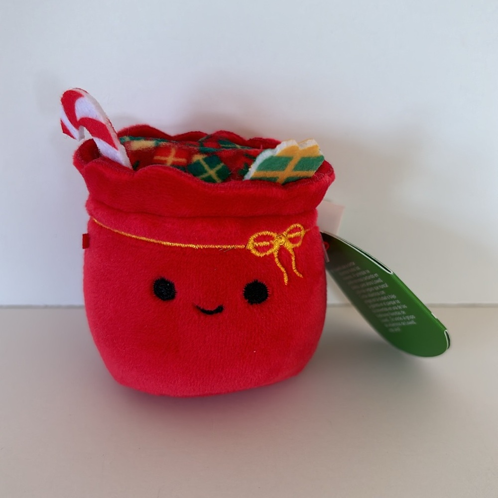 Lowell the red gift bag